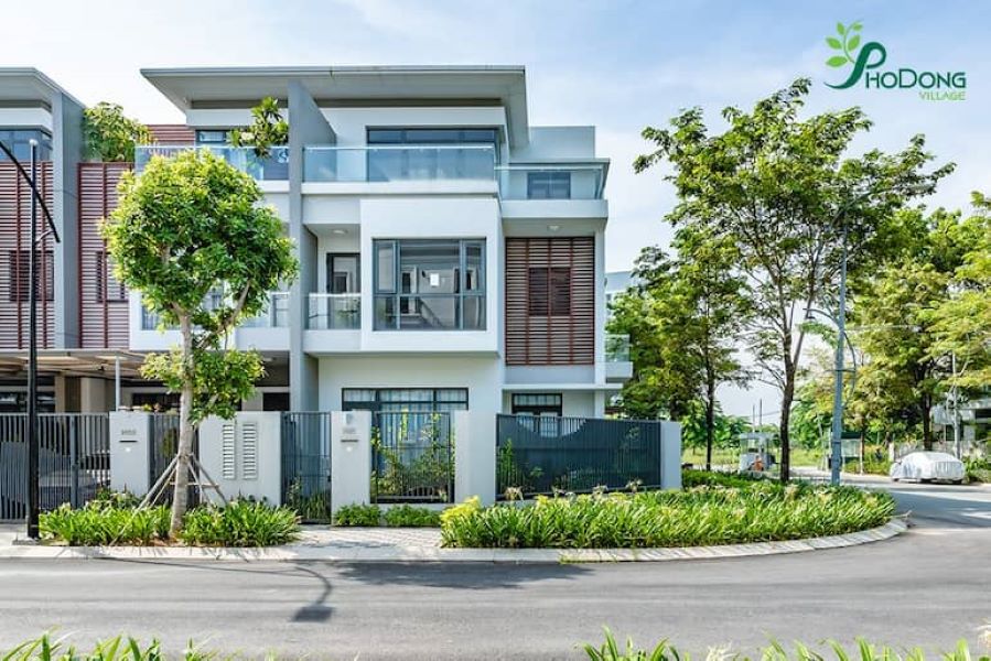 bán gấp biệt thự song lập Phố Đông Village compound đường 20m, sổ hồng riêng.độc quyền bởi Newhouse Real Estate.