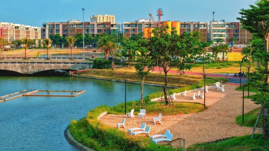 The Global City tiện ích nhạc nước lớn nhất Đông Nam Á.