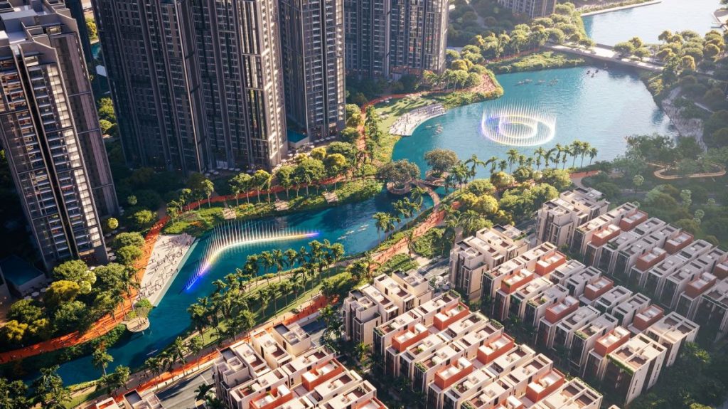 Kênh đào nhạc nước lớn nhất Đông Nam Á dài 2km