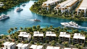 SoLa compound biệt thự ven sông với bến du thuyền sang trọng.